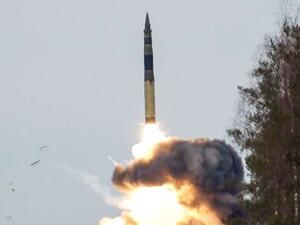 إطلاق تجريبي لصاروخ باليستي عابر للقارات من طراز "توبول"