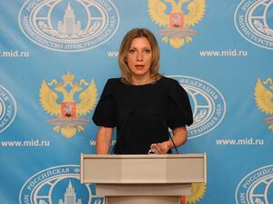 المتحدثة باسم وزارة الخارجية الروسية ماريا زاخاروفا