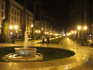 Downtown Rabat, Morocco's capital city (Wikipedia Commons)