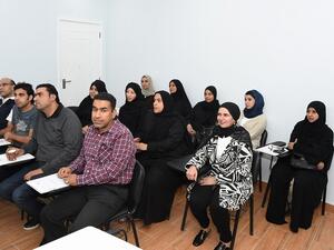 During the training workshop