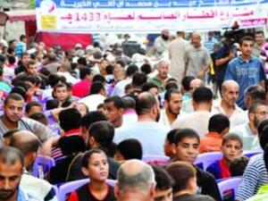 مشروع إفطار الصائم في غزة.
