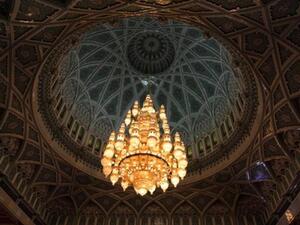 مسجد السلطان قابوس في سلطنة عُمان.