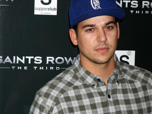 The television personality spent the occasion Saturday with 16-month-old Dream, mom Kris Jenner and sisters Kourtney and Kim Kardashian. (Source: Kathy Hutchins - Shutterstock)