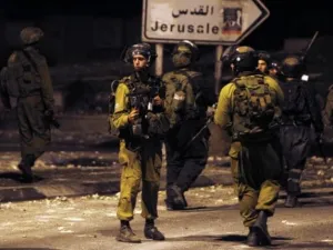 Ten thousand Israeli soldiers were deployed to different West Bank areas. (AFP/File Photo)