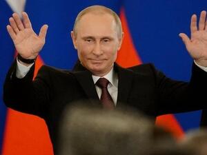 President Vladimir Putin has thanked all people after winning a landslide victory in the presidential election, in which he garnered about 77% of the votes.(AFP/ File Photo)