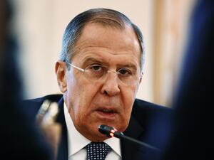 Russian Foreign Minister Sergei Lavrov (AFP/File Photo)	