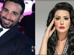 سمية خشاب وأحمد سعد