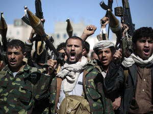 Houthi militias. (AFP/File Photo)