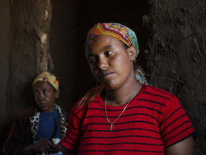 An Ethiopian from the rural city Debre Berhan (Albawaba/J. Zach Hollo)