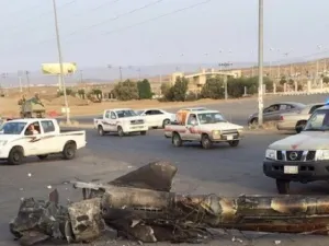 اسقاط صاروخ باليستي في سماء مدينة أبها بمنطقة عسير