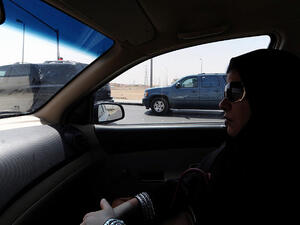 The Saudi religious police are feared for cracking down on a variety of "offences” including the wearing of Guy Fawkes masks and women driving cars (Image credit: AFP)