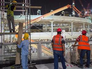 The group has been beset by financial and legal difficulties due to the crane accident, government cuts and a fall in oil prices. (File photo)