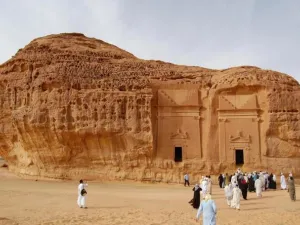 The Nabatean site of Madain Saleh in Tabuk became Saudi Arabia's first UNESCO World Heritage site. (The Culture Trip)