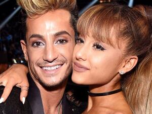 Frankie Grande with sister Ariana Grande (Twitter)