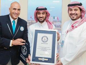 Saudi Arabia’s Camel Festival Named Largest in the World by Guinness Book of Records. (Twitter)