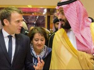 French president Emmanuel Macron and Saudi Crown Prince Mohammed bin Salman discuss Middle East issues over phone. (AFP/ File Photo)