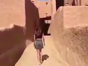Saudi Arabia: where wearing a skirt could land you prison (screenshot)