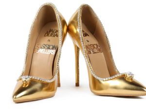 The Passion Diamond shoes. (Jada Dubai Photo)