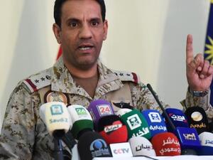 Arab Coalition spokesman Colonel Turki al-Maliki. (AFP/ File Photo) 