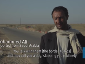 According to the latest Human Rights Watch report, migrant workers, especially Yemenis, face daily abuse, pay withholdings and the threat of deportation inside Saudi Arabia. (AFP/File)