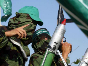 Hamas militants in Gaza. (photo: AFP/FAYEZ NURELDINE)