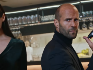 Gadot will be accompanied by British action star Jason Stathum in an advertisement for Wix.com. (YouTube)