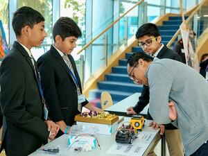 The challenge encourages young inventors in the UAE.
