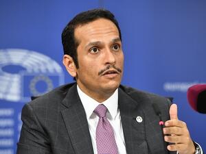 Qatar's foreign minister Sheikh Mohammed bin Abdulrahman Al Thani (AFP)