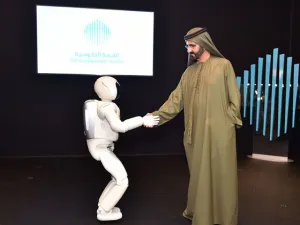 Ruler of Dubai Sheikh Mohammed bin Rashid Al Maktoum on Saturday launched the ‘Museum of the Future’ due to open in 2019. (Courtesy of Dubai Media Office) 