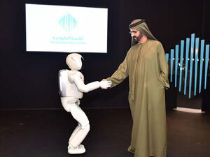 Ruler of Dubai Sheikh Mohammed bin Rashid Al Maktoum on Saturday launched the ‘Museum of the Future’ due to open in 2019. (Courtesy of Dubai Media Office) 