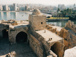 Sidon, Lebanon, is the picturesque site of an arrest for suspicions of terrorism. (Twitter)
