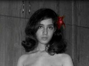 Aliaa el Mahdi, Egyptian revolutionary blogger, laid herself before the cameras in protest at long-standing sexual harassment of female activists. 