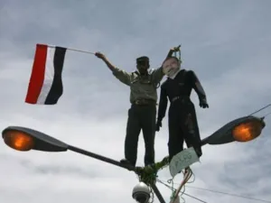 [He] Saleh must pay for his crimes, say his people.