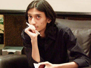 In spite of speculation that he would get the death penalty, Hamza Kashgari will live to tweet again. (Image source: "egregores.blogspot.com")