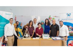تم جمع الصابون المستخدم من فندق فيرمونت نايل سيتي واستخدامه لإطلاق المبادرة