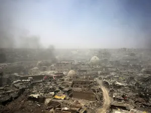 The operation was launched on Tuesday in southern Mosul to clear the area from remaining ISIS militants (AFP/File)