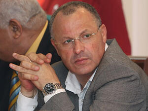 Egyptian Football Association (EFA) chairman Hany Abo Rida (Photo: Ahram) 
