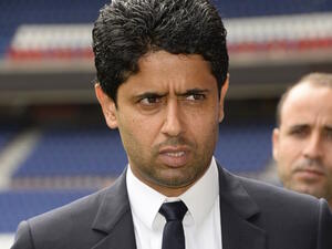 The PSG president and the club's manager cut frustrated figures following the side's shocking collapse in the Champions League on Wednesday