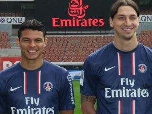 فرط ميلان بالثنائي إبراهيموفيتش وتياغو سيلفا فيما حقق باريس سان جيرمان قفزة نوعية بفضلهما