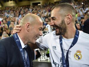 The France international's displays have come under fire in recent weeks, but Real Madrid's coach remains unwavering in his support of the striker