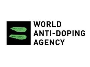 The World Anti-Doping Agency logo