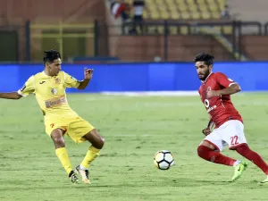 من مباراة الفريقين