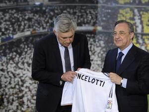 فلورنتينو بيريز وأنشيلوتي