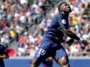 أورييه يحتفل بهدفه الشخصي الثاني