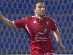 الباعور يحتفل بهدفه