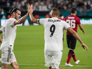 بنزيمة وبايل استفادا تهديفياً من رحيل رونالدو حيث بدأ كلاهما الموسم بشكلٍ مميز أمام المرمى