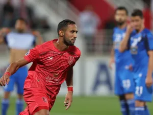 بنعطية يحتفل بهدفه