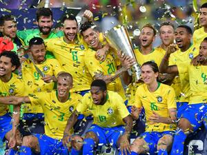 تتويج منتخب البرازيل باللقب