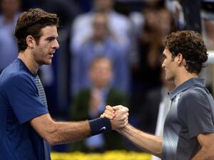 فيدرر يواجه ديل بوترو في النهائي