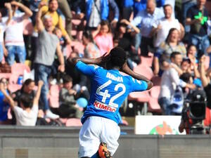 دياوارا يحتفل بهدفه